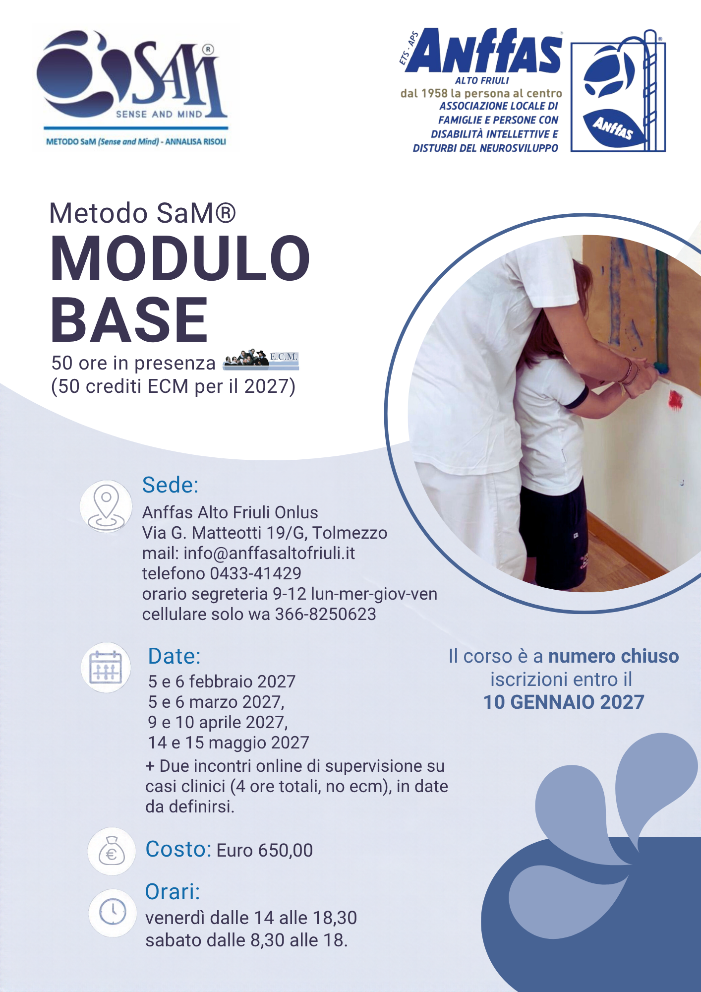 Brochure Corso Base Tolmezzo – Prima pagina
